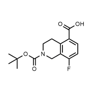 2-(tert-Butoxycarbonyl)-8-fluoro-1,2,3,4-tetrahydroisoquinoline-5-carboxylic acid|CS-1347962