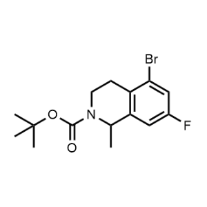 tert-Butyl 5-bromo-7-fluoro-1-methyl-3,4-dihydroisoquinoline-2(1H)-carboxylate|CS-1347965