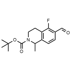 tert-Butyl 5-fluoro-6-formyl-1-methyl-3,4-dihydroisoquinoline-2(1H)-carboxylate|CS-1347967