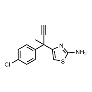 4-(2-(4-Chlorophenyl)but-3-yn-2-yl)thiazol-2-amine|CS-1347968