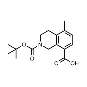 2-(tert-Butoxycarbonyl)-5-methyl-1,2,3,4-tetrahydroisoquinoline-8-carboxylic acid|CS-1347974