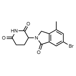 3-(6-Bromo-4-methyl-1-oxoisoindolin-2-yl)piperidine-2,6-dione|CS-1347975