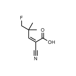 (Z)-2-Cyano-5-fluoro-4,4-dimethylpent-2-enoic acid|CS-1347976