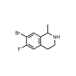 7-Bromo-6-fluoro-1-methyl-1,2,3,4-tetrahydroisoquinoline|CS-1347985