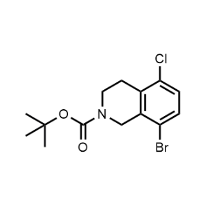 tert-Butyl 8-bromo-5-chloro-3,4-dihydroisoquinoline-2(1H)-carboxylate|CS-1347987