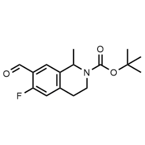 tert-Butyl 6-fluoro-7-formyl-1-methyl-3,4-dihydroisoquinoline-2(1H)-carboxylate|CS-1347992