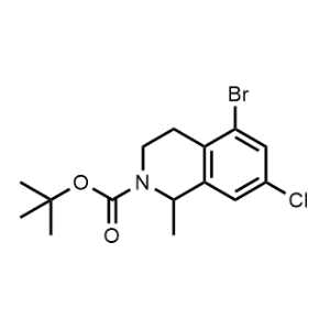 tert-Butyl 5-bromo-7-chloro-1-methyl-3,4-dihydroisoquinoline-2(1H)-carboxylate|CS-1347993
