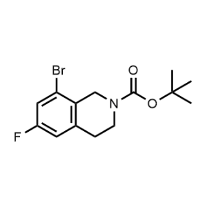 tert-Butyl 8-bromo-6-fluoro-3,4-dihydroisoquinoline-2(1H)-carboxylate|CS-1348009