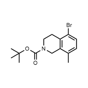 tert-Butyl 5-bromo-8-methyl-3,4-dihydroisoquinoline-2(1H)-carboxylate|CS-1348015