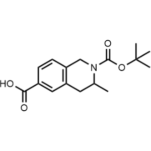 2-(tert-Butoxycarbonyl)-3-methyl-1,2,3,4-tetrahydroisoquinoline-6-carboxylic acid|CS-1348017