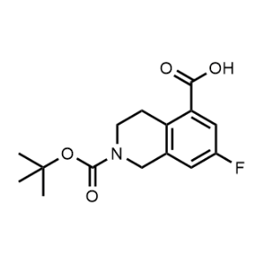 2-(tert-Butoxycarbonyl)-7-fluoro-1,2,3,4-tetrahydroisoquinoline-5-carboxylic acid|CS-1348019