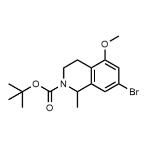 tert-Butyl 7-bromo-5-methoxy-1-methyl-3,4-dihydroisoquinoline-2(1H)-carboxylate|CS-1348021