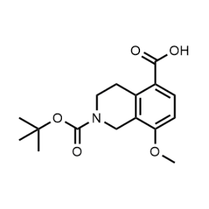 2-(tert-Butoxycarbonyl)-8-methoxy-1,2,3,4-tetrahydroisoquinoline-5-carboxylic acid|CS-1348025