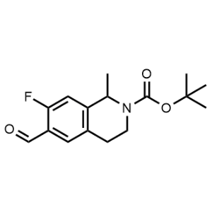 tert-Butyl 7-fluoro-6-formyl-1-methyl-3,4-dihydroisoquinoline-2(1H)-carboxylate|CS-1348044