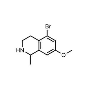 5-Bromo-7-methoxy-1-methyl-1,2,3,4-tetrahydroisoquinoline|CS-1348045