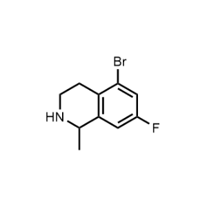 5-Bromo-7-fluoro-1-methyl-1,2,3,4-tetrahydroisoquinoline|CS-1348046