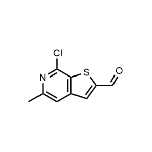 7-Chloro-5-methylthieno[2,3-c]pyridine-2-carbaldehyde|CS-1348118