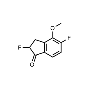 2,5-Difluoro-4-methoxy-2,3-dihydro-1H-inden-1-one|CS-1348125