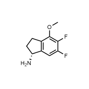 (R)-5,6-Difluoro-4-methoxy-2,3-dihydro-1H-inden-1-amine|CS-1348131