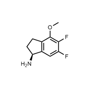 (S)-5,6-Difluoro-4-methoxy-2,3-dihydro-1H-inden-1-amine|CS-1348133
