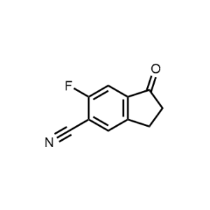 6-Fluoro-1-oxo-2,3-dihydro-1H-indene-5-carbonitrile|CS-1348148