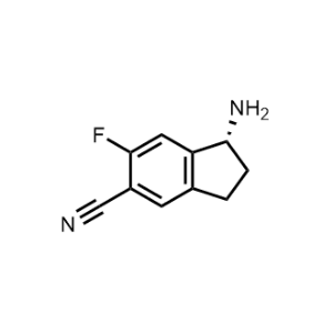 (R)-1-Amino-6-fluoro-2,3-dihydro-1H-indene-5-carbonitrile|CS-1348153