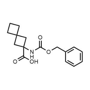2-(((Benzyloxy)carbonyl)amino)spiro[3.3]heptane-2-carboxylic acid|CS-1348166