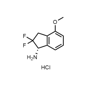 (S)-2,2-Difluoro-4-methoxy-2,3-dihydro-1H-inden-1-amine hydrochloride|CS-1348174