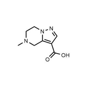 5-Methyl-4,5,6,7-tetrahydropyrazolo[1,5-a]pyrazine-3-carboxylic acid|CS-1348376