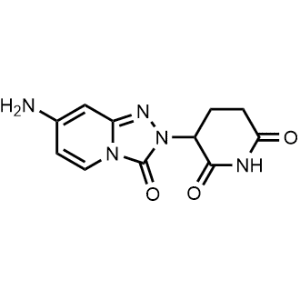 3-(7-Amino-3-oxo-[1,2,4]triazolo[4,3-a]pyridin-2(3H)-yl)piperidine-2,6-dione|CS-1348381