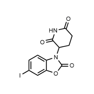 3-(6-Iodo-2-oxobenzo[d]oxazol-3(2H)-yl)piperidine-2,6-dione|CS-1348398