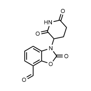 3-(2,6-Dioxopiperidin-3-yl)-2-oxo-2,3-dihydrobenzo[d]oxazole-7-carbaldehyde|CS-1348400