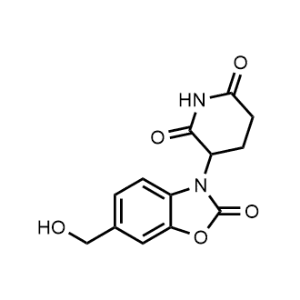 3-(6-(Hydroxymethyl)-2-oxobenzo[d]oxazol-3(2H)-yl)piperidine-2,6-dione|CS-1348404