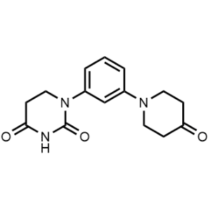 1-(3-(4-Oxopiperidin-1-yl)phenyl)dihydropyrimidine-2,4(1H,3H)-dione|CS-1348415
