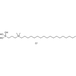 N,N-Dimethyl-N-(3-(trihydroxysilyl)propyl)octadecan-1-aminium chloride|CS-1348443