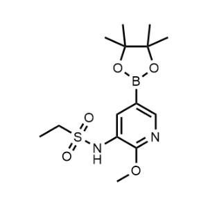 N-(2-Methoxy-5-(4,4,5,5-tetramethyl-1,3,2-dioxaborolan-2-yl)pyridin-3-yl)ethanesulfonamide|CS-1348523