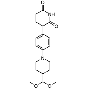 3-(4-(4-(Dimethoxymethyl)piperidin-1-yl)phenyl)piperidine-2,6-dione|CS-1348639