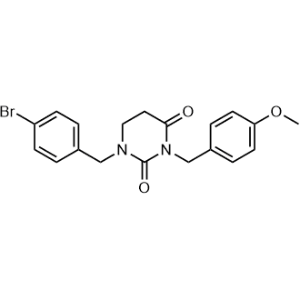 1-(4-Bromobenzyl)-3-(4-methoxybenzyl)dihydropyrimidine-2,4(1H,3H)-dione|CS-1348649