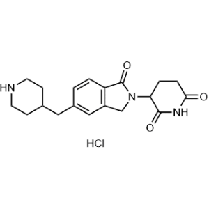 3-(1-Oxo-5-(piperidin-4-ylmethyl)isoindolin-2-yl)piperidine-2,6-dione hydrochloride|CS-1348650