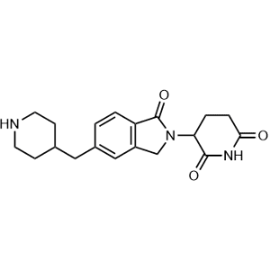 3-(1-Oxo-5-(piperidin-4-ylmethyl)isoindolin-2-yl)piperidine-2,6-dione|CS-1348653