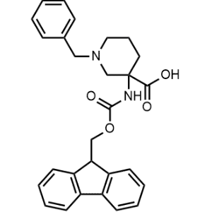 3-((((9H-Fluoren-9-yl)methoxy)carbonyl)amino)-1-benzylpiperidine-3-carboxylic acid|CS-1348659
