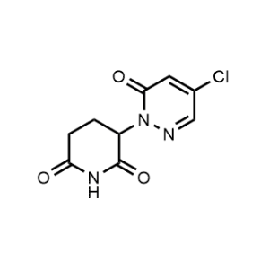 3-(4-Chloro-6-oxopyridazin-1(6H)-yl)piperidine-2,6-dione|CS-1348662