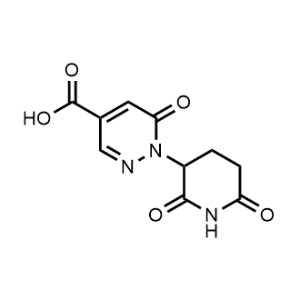 1-(2,6-Dioxopiperidin-3-yl)-6-oxo-1,6-dihydropyridazine-4-carboxylic acid|CS-1348663