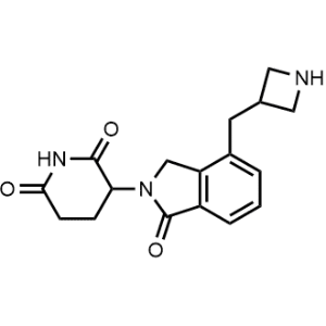 3-(4-(Azetidin-3-ylmethyl)-1-oxoisoindolin-2-yl)piperidine-2,6-dione|CS-1348682