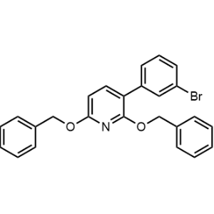 2,6-Bis(benzyloxy)-3-(3-bromophenyl)pyridine|CS-1348689