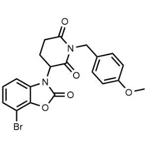 3-(7-Bromo-2-oxobenzo[d]oxazol-3(2H)-yl)-1-(4-methoxybenzyl)piperidine-2,6-dione|CS-1348690
