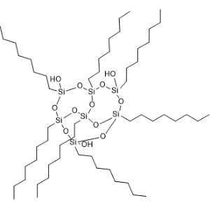 1,3,5,7,9,11,14-Heptaoctyl-2,4,6,8,10,12,13,15,16-nonaoxa-1,3,5,7,9,11,14-heptasilatricyclo[7.3.3.15,11]hexadecane-3,7,14-triol|CS-1348975
