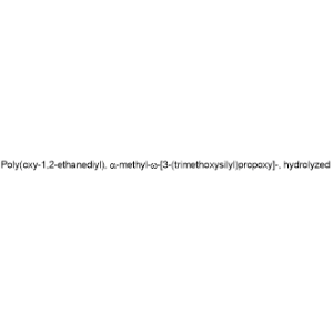Poly(oxy-1,2-ethanediyl), α-methyl-ω-[3-(trimethoxysilyl)propoxy]-, hydrolyzed|CS-1348977