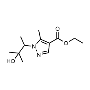 Ethyl 1-(3-hydroxy-3-methylbutan-2-yl)-5-methyl-1H-pyrazole-4-carboxylate|CS-1349229
