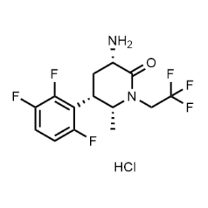 (3S,5S,6R)-3-Amino-6-methyl-1-(2,2,2-trifluoroethyl)-5-(2,3,6-trifluorophenyl)piperidin-2-one hydrochloride Atogipan impurity|CS-1349253